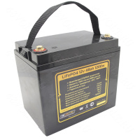 Аккумулятор LiFePO4 12v48Ah 1200w max пластик